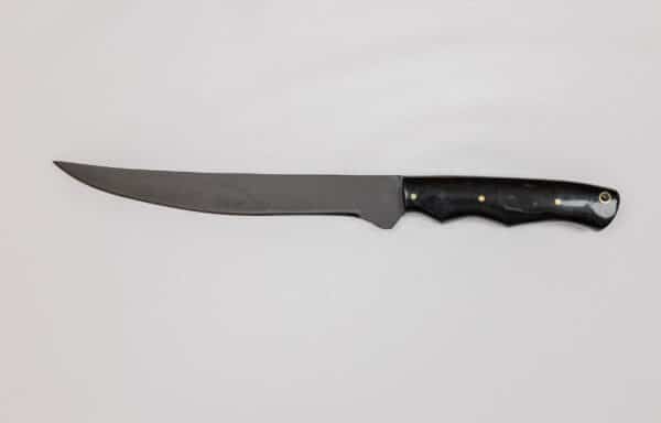 4-Piece Black Knife Set with Knife Roll - Image 3