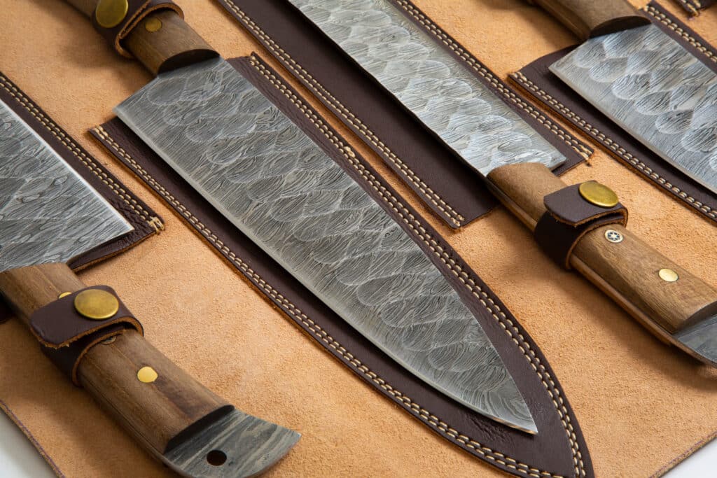 custom knife set